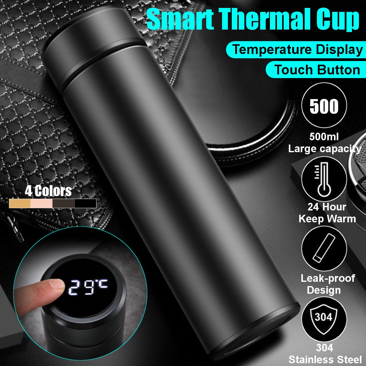 Elvora Elite Temperature Bottle
